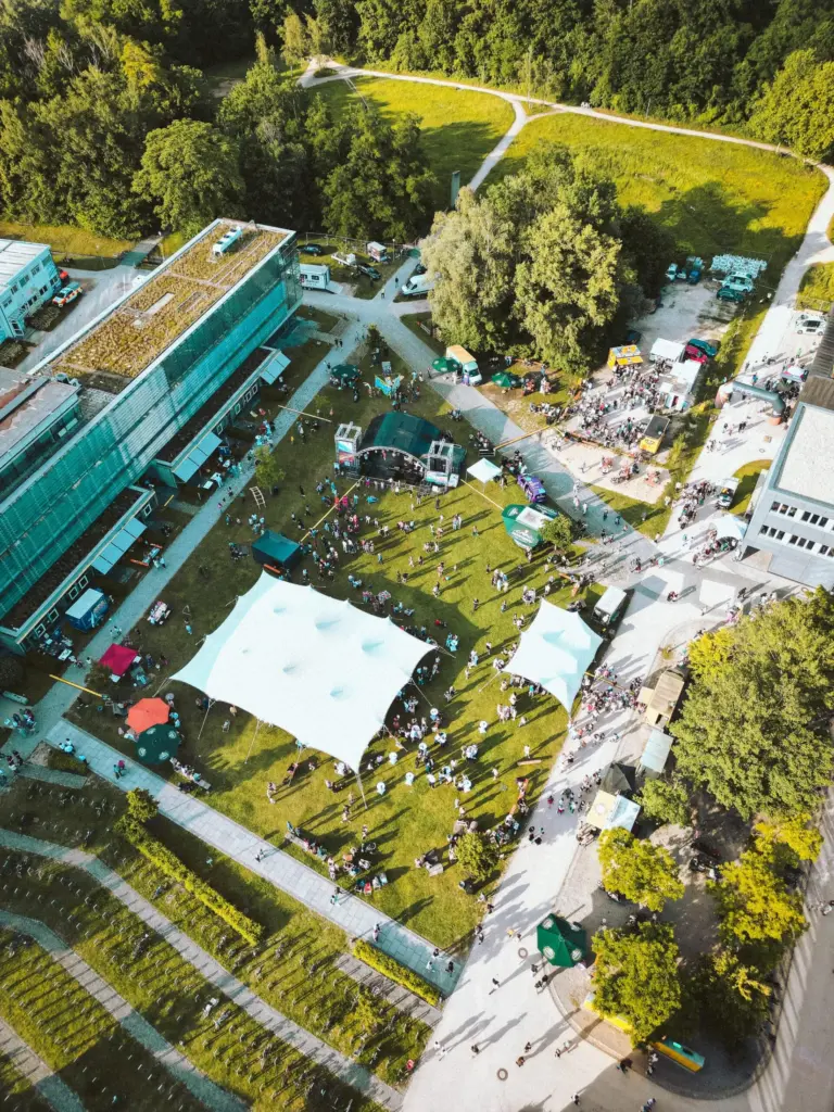 Campusfest aus der Luft und mittendrin, Motiv 6